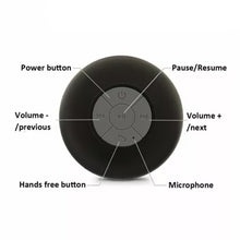 Load image into Gallery viewer, წყალგამძლე მინი Bluetooth დინამიკი ვაკუუმური სამაგრით OEM 6509