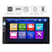 Load image into Gallery viewer, Bluetooth მაგნიტოფონი Touch Screen ეკრანით Ultrasonic 7010B