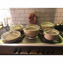 Load image into Gallery viewer, გრანიტის ქვაბების ნაკრები BM Granite Cookware 10PCS Set
