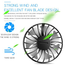 Load image into Gallery viewer, კისერზე ჩამოსაკიდი უკაბელო ვინტილატორი OEM