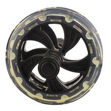 Load image into Gallery viewer, ფიტნეს სავარჯიშო ბორბალი AB Roller Wheel Black