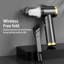 Load image into Gallery viewer, მანქანის მტვერსასრუტი ჩაშენებული ფანრით და კეცვადი სახელურით Q8