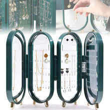 Load image into Gallery viewer, სამკაულების კეცვადი 153 განყოფილებიანი სათავსო სარკით Bailil Adren