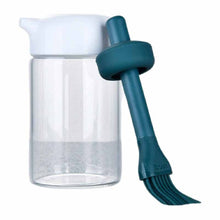 Load image into Gallery viewer, ზეთის დისპენსერი ჯაგრისით 2-1 ში Condiment Jar