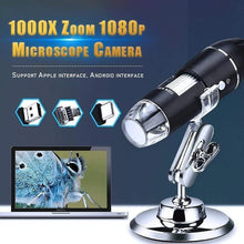 Load image into Gallery viewer, ციფრული USB HD მიკროსკოპი 3-1 ში