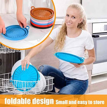 Load image into Gallery viewer, მიკროტალღური ღუმელის სილიკონის კეცვადი ტაფა OEM DL-3901