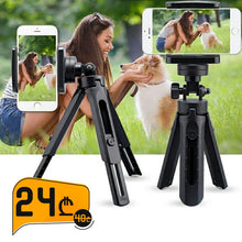 Load image into Gallery viewer, გასაშლელი ალუმინის შტატივი Tripod Support