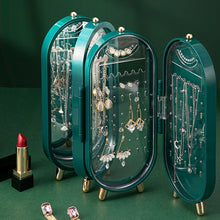 Load image into Gallery viewer, სამკაულების კეცვადი 153 განყოფილებიანი სათავსო სარკით Bailil Adren