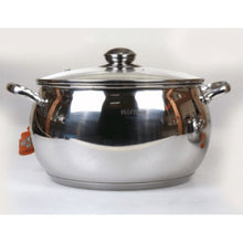 Load image into Gallery viewer, უჟანგავი ფოლადი ქვაბების ნაკრები HOFNNER HF-8PCS-Elegance