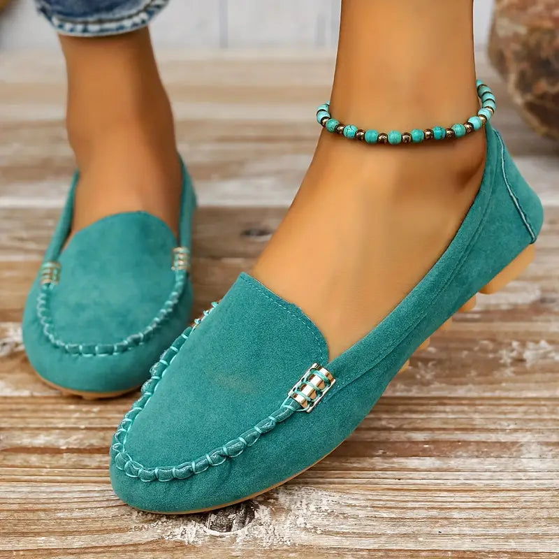 ტრენდული ქალის ფეხსაცმელი loafer F346