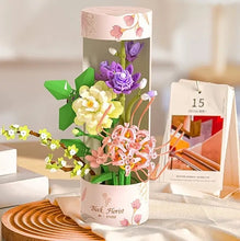 Load image into Gallery viewer, ლეგოს კუბიკებით ასაწყობი სათამაშო ყვავილები
