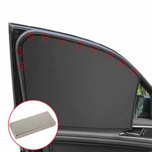 Load image into Gallery viewer, ავტომობილის ფანჯარაზე დასამაგრებელი მზისგან დამცავი მაგნიტური ფარდა
